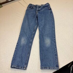 Everlane The 90s Cheeky Jean Organic Cotton Medium Wash Straight Leg size 26